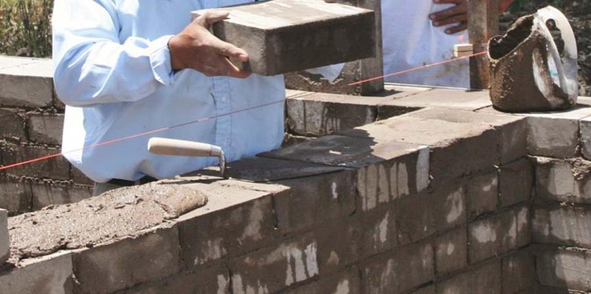 concrete block house construction