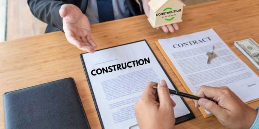 What are the four different types of Construction Contracts?